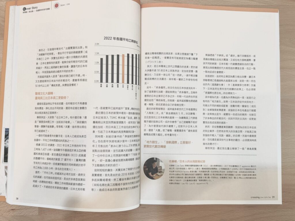 IMG 3648 in 台灣大型出版社天下雜誌旗下的媒體《換日線》將在夏季特別號中刊登專欄。